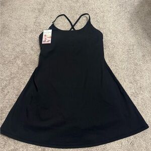 HALARA Black Mini Dress